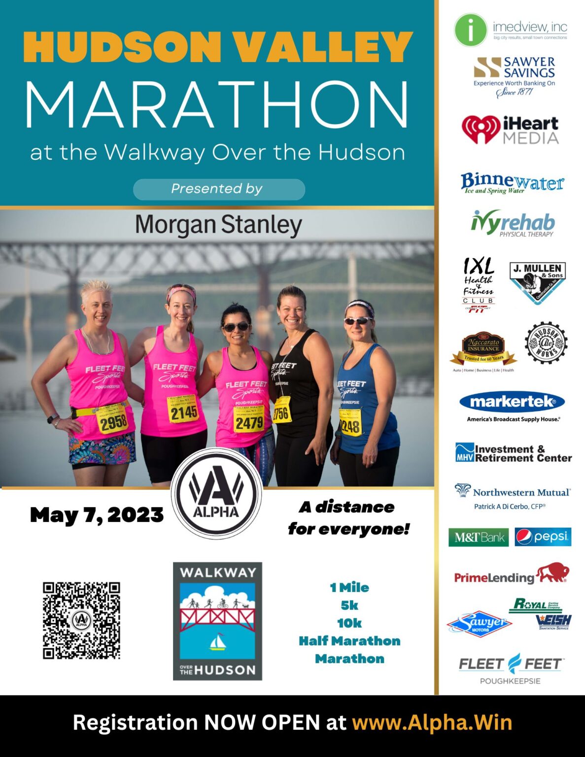 Hudson Valley Marathon May 7th Naccarato Insurance